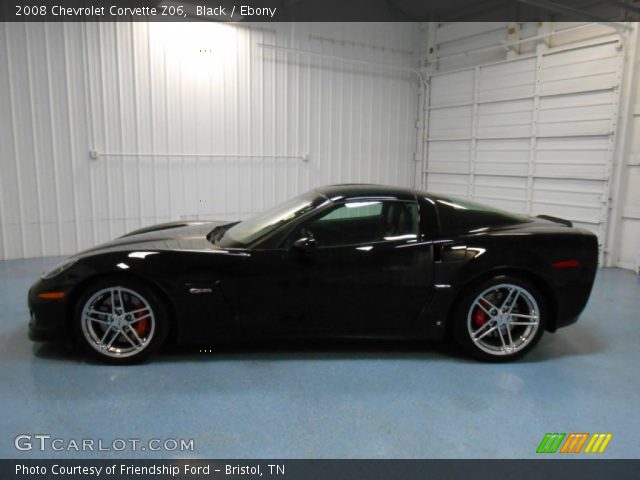 2008 Chevrolet Corvette Z06 in Black