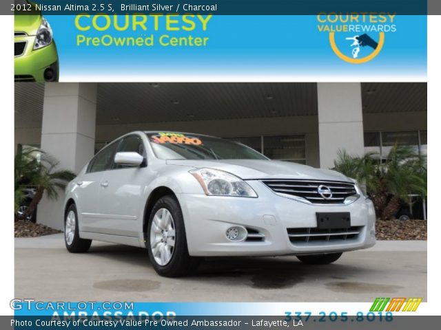 2012 Nissan Altima 2.5 S in Brilliant Silver