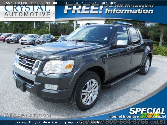 2007 Ford Explorer Sport Trac Limited 4x4 in Black