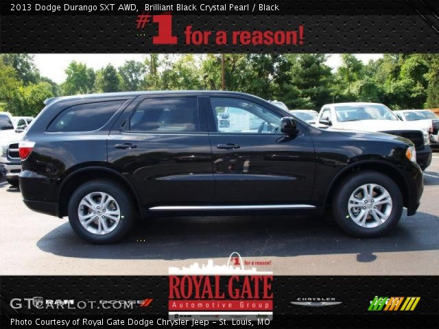 2013 Dodge Durango SXT AWD in Brilliant Black Crystal Pearl