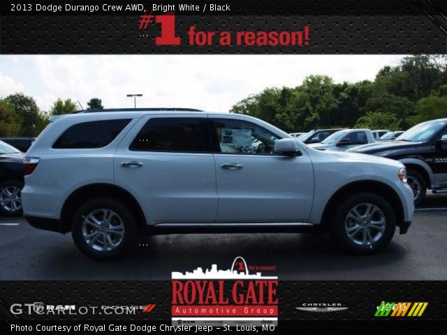 2013 Dodge Durango Crew AWD in Bright White