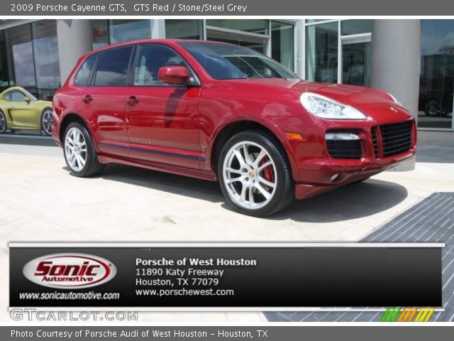 2009 Porsche Cayenne GTS in GTS Red