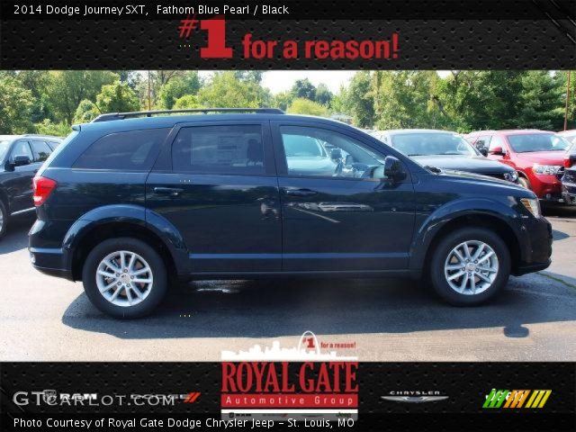 2014 Dodge Journey SXT in Fathom Blue Pearl