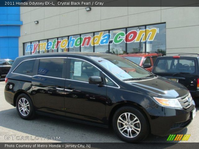 2011 Honda Odyssey EX-L in Crystal Black Pearl