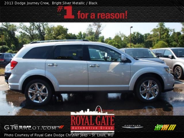 2013 Dodge Journey Crew in Bright Silver Metallic