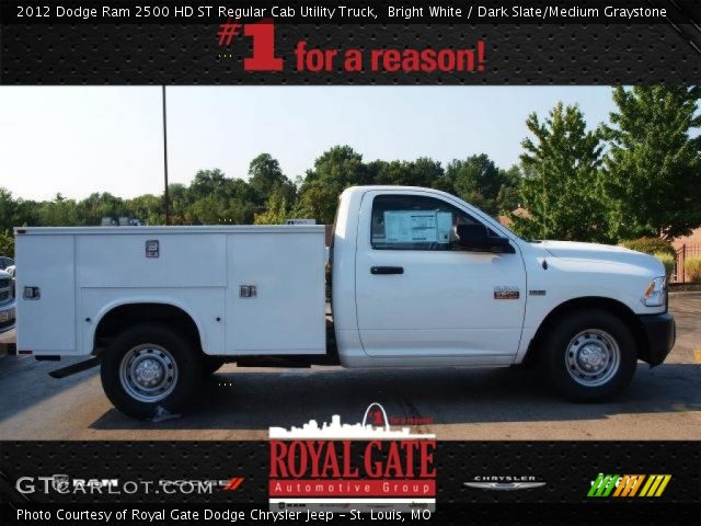 2012 Dodge Ram 2500 HD ST Regular Cab Utility Truck in Bright White