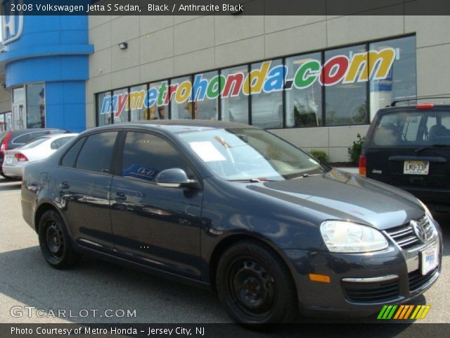 2008 Volkswagen Jetta S Sedan in Black
