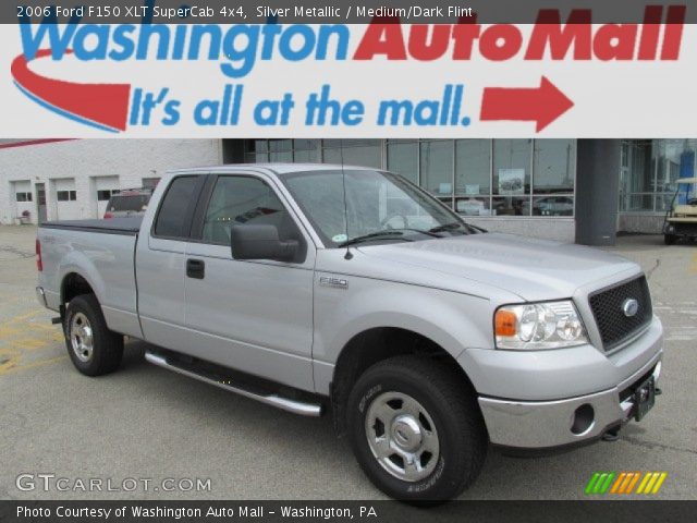 2006 Ford F150 XLT SuperCab 4x4 in Silver Metallic