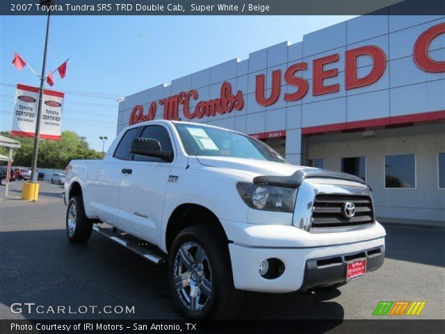 2007 Toyota Tundra SR5 TRD Double Cab in Super White