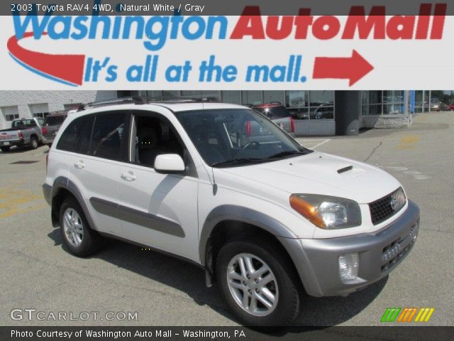 2003 Toyota RAV4 4WD in Natural White