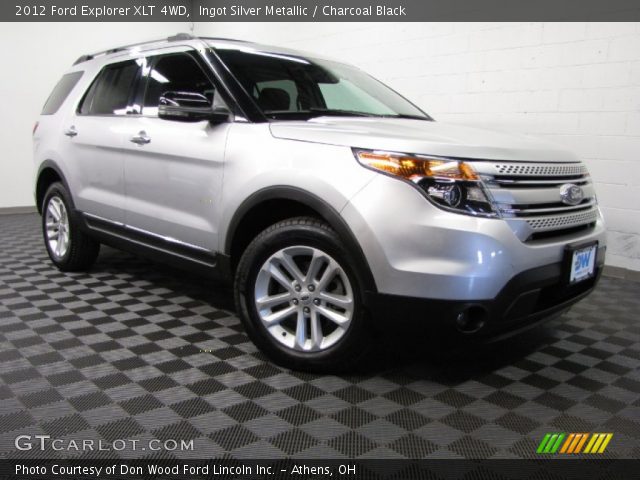 2012 Ford Explorer XLT 4WD in Ingot Silver Metallic