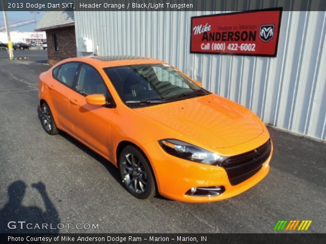 2013 Dodge Dart SXT in Header Orange