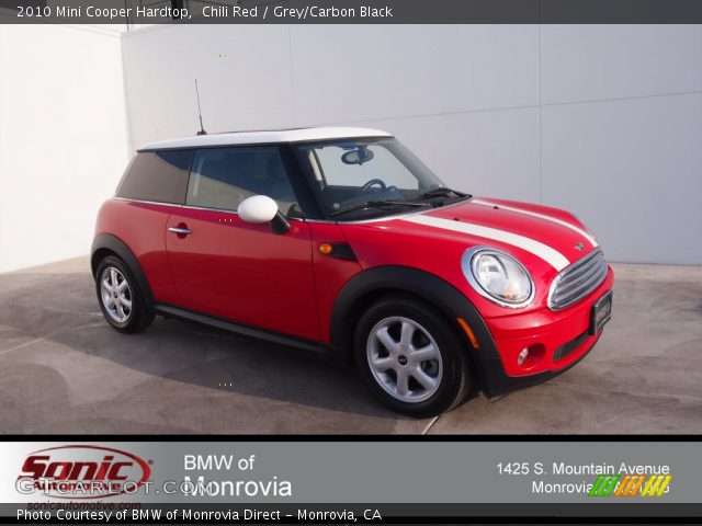 2010 Mini Cooper Hardtop in Chili Red