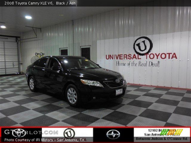2008 Toyota Camry XLE V6 in Black