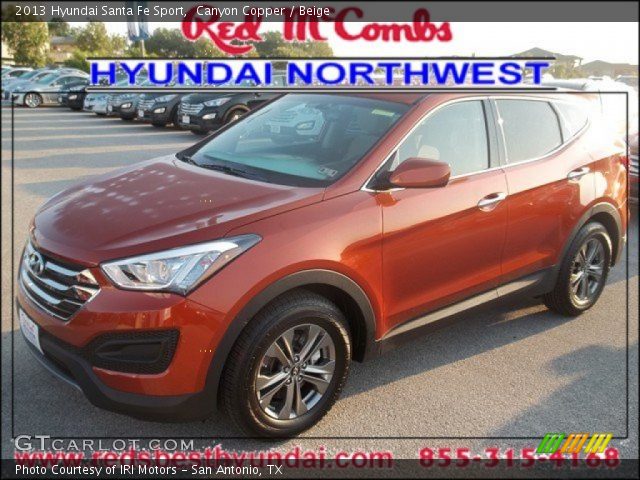 2013 Hyundai Santa Fe Sport in Canyon Copper