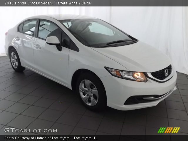 2013 Honda Civic LX Sedan in Taffeta White