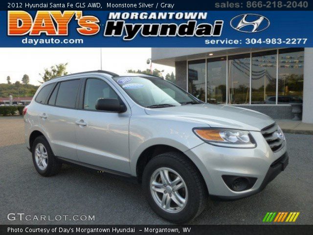 2012 Hyundai Santa Fe GLS AWD in Moonstone Silver