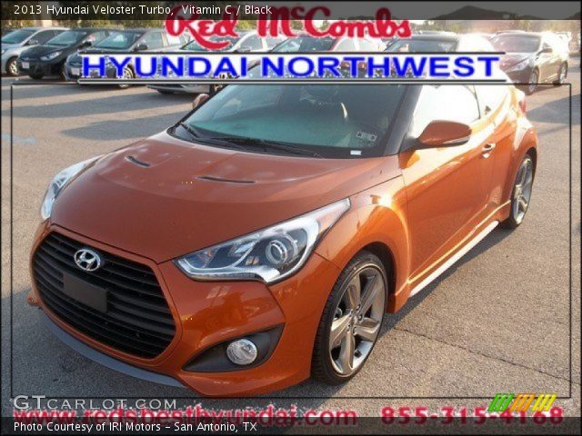 2013 Hyundai Veloster Turbo in Vitamin C