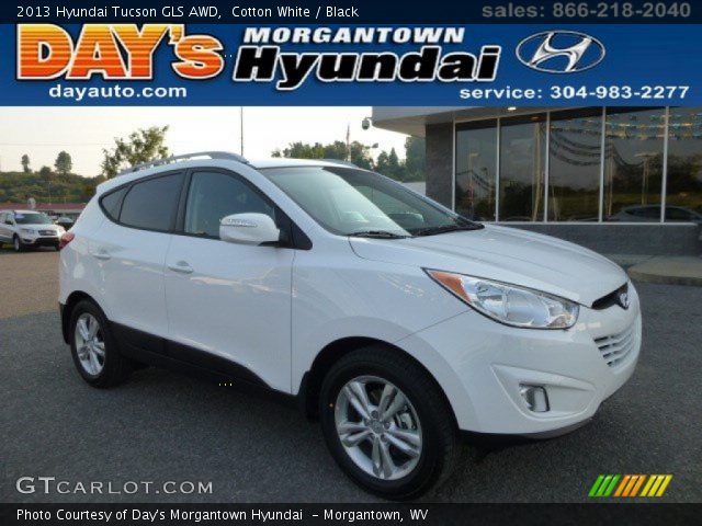 2013 Hyundai Tucson GLS AWD in Cotton White