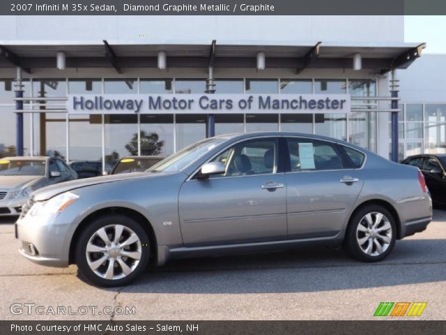 2007 Infiniti M 35x Sedan in Diamond Graphite Metallic