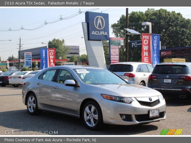 2010 Acura TSX Sedan in Palladium Metallic