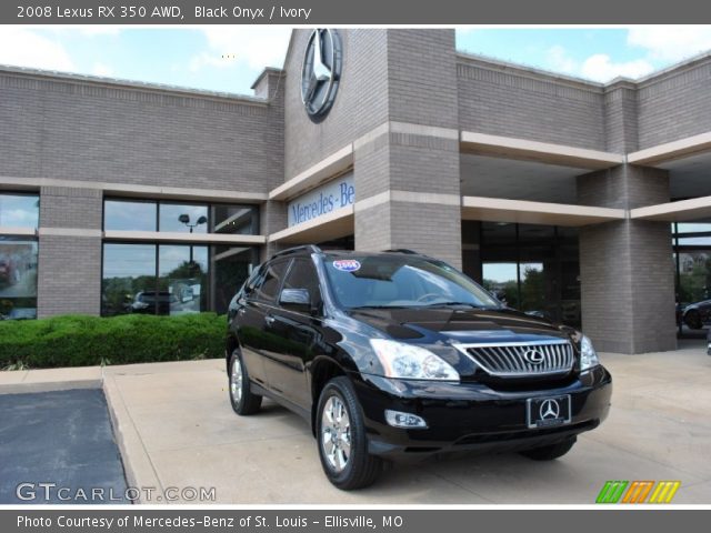 2008 Lexus RX 350 AWD in Black Onyx