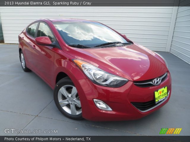 2013 Hyundai Elantra GLS in Sparkling Ruby