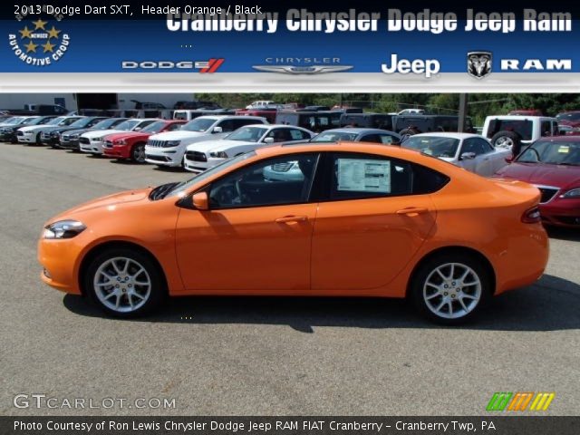 2013 Dodge Dart SXT in Header Orange