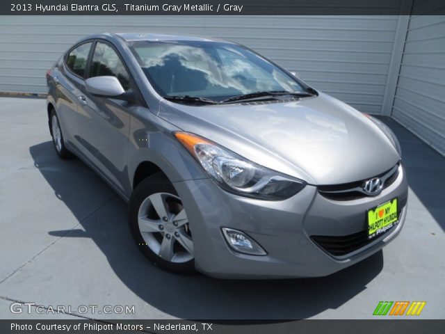 2013 Hyundai Elantra GLS in Titanium Gray Metallic