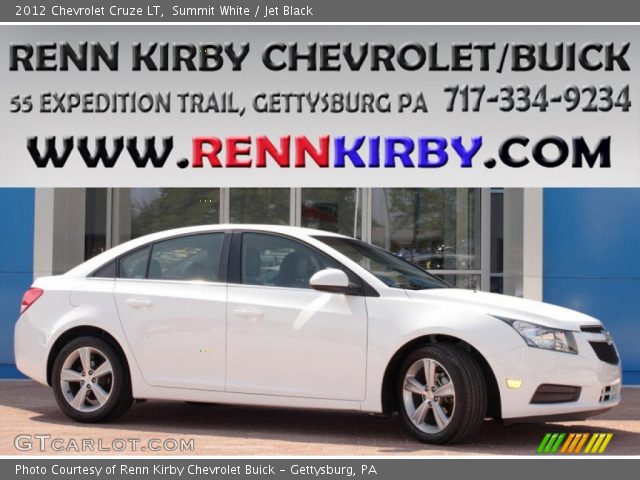 2012 Chevrolet Cruze LT in Summit White