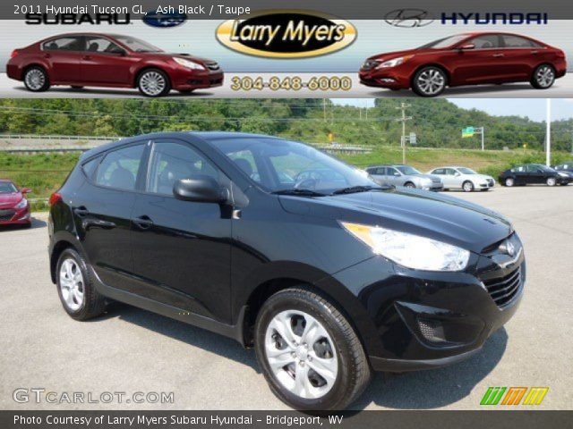 2011 Hyundai Tucson GL in Ash Black