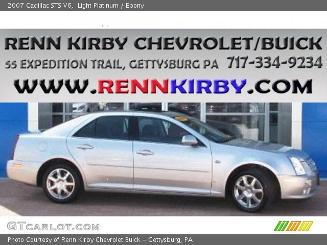 2007 Cadillac STS V6 in Light Platinum