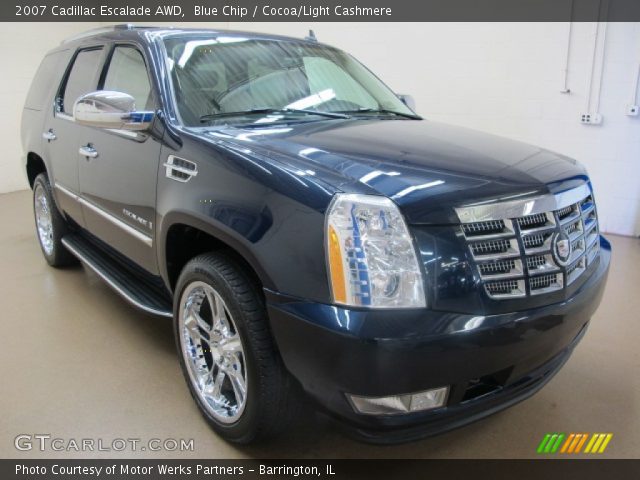 2007 Cadillac Escalade AWD in Blue Chip