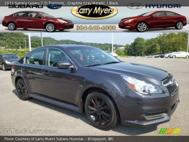 2013 Subaru Legacy 2.5i Premium in Graphite Gray Metallic