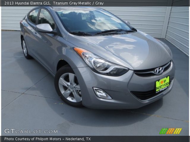 2013 Hyundai Elantra GLS in Titanium Gray Metallic