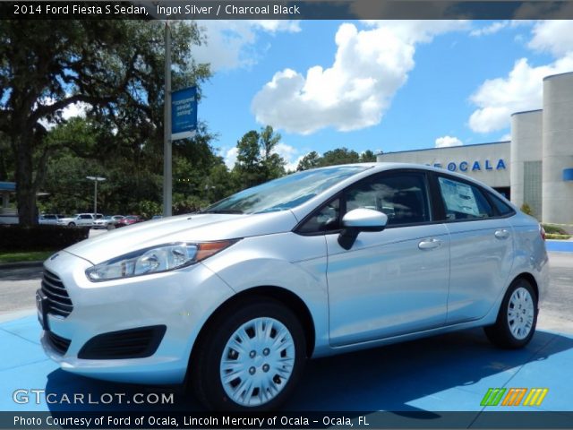 2014 Ford Fiesta S Sedan in Ingot Silver