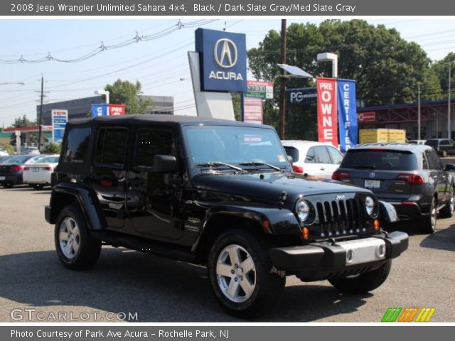 2008 Jeep Wrangler Unlimited Sahara 4x4 in Black