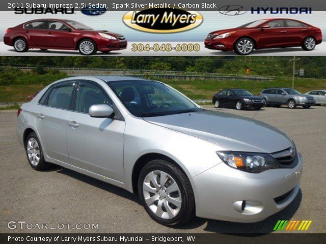 2011 Subaru Impreza 2.5i Sedan in Spark Silver Metallic