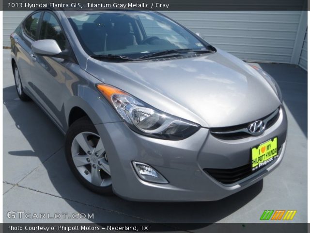 2013 Hyundai Elantra GLS in Titanium Gray Metallic