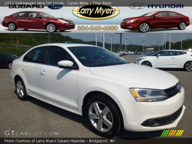 2012 Volkswagen Jetta TDI Sedan in Candy White