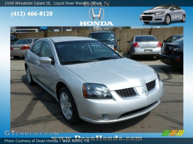 2006 Mitsubishi Galant SE in Liquid Silver Metallic