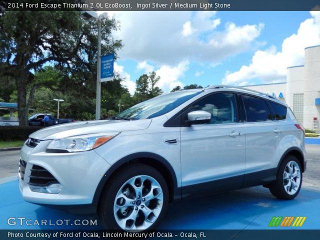 2014 Ford Escape Titanium 2.0L EcoBoost in Ingot Silver