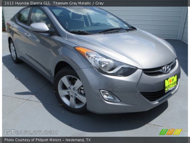 2013 Hyundai Elantra GLS in Titanium Gray Metallic