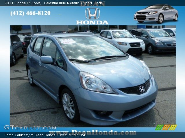 2011 Honda Fit Sport in Celestial Blue Metallic