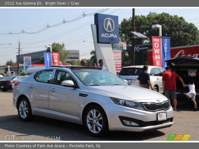 2012 Kia Optima EX in Bright Silver