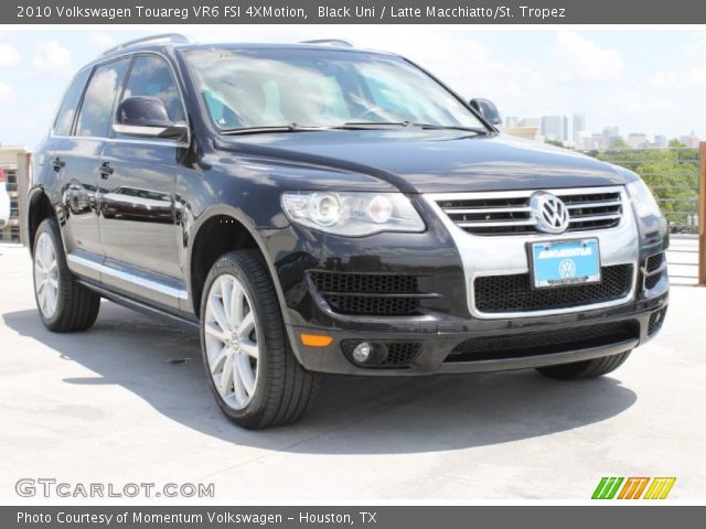 2010 Volkswagen Touareg VR6 FSI 4XMotion in Black Uni