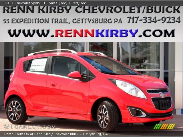2013 Chevrolet Spark LT in Salsa (Red)