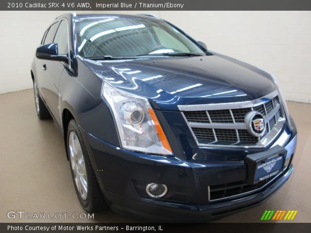 2010 Cadillac SRX 4 V6 AWD in Imperial Blue