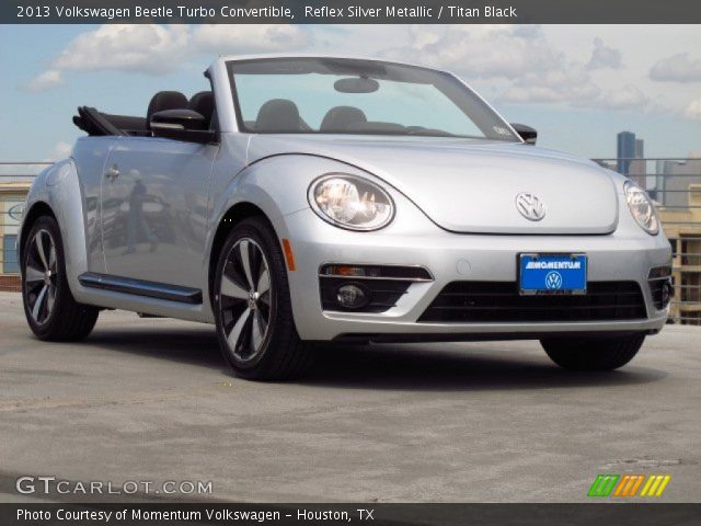 2013 Volkswagen Beetle Turbo Convertible in Reflex Silver Metallic