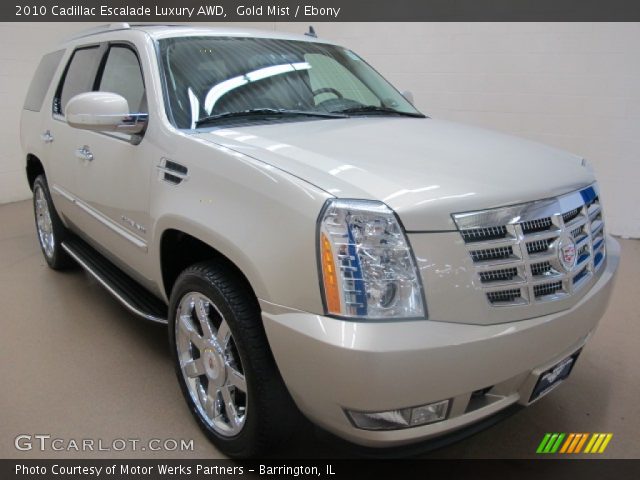 2010 Cadillac Escalade Luxury AWD in Gold Mist